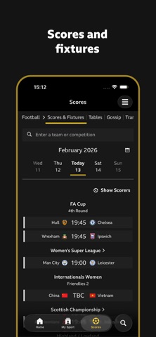 BBC Sport - News & Live Scores screenshot 5