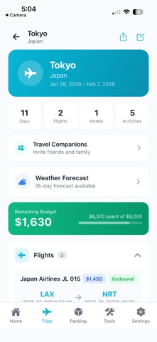 ProTravel screenshot