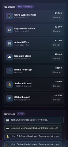 Startup Simulator : Inc. Screenshot 3 of 4
