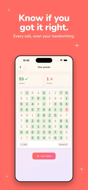 Sudoku Scan and Solve screenshot 2