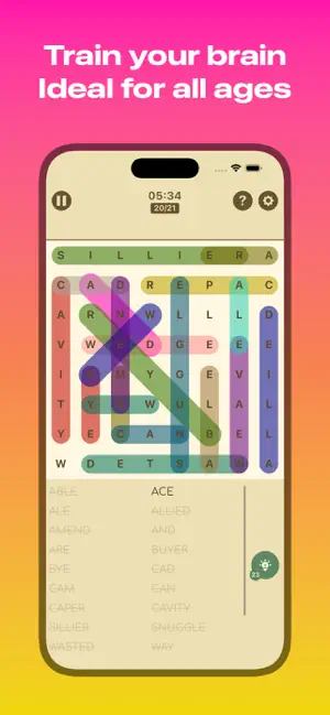 Word Puzzle - Word Search Game screenshot 4
