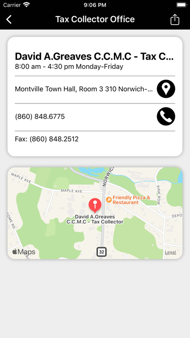 Town of Montville, CT Screenshot