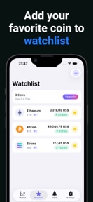 Crypto Alerts Notification screenshot