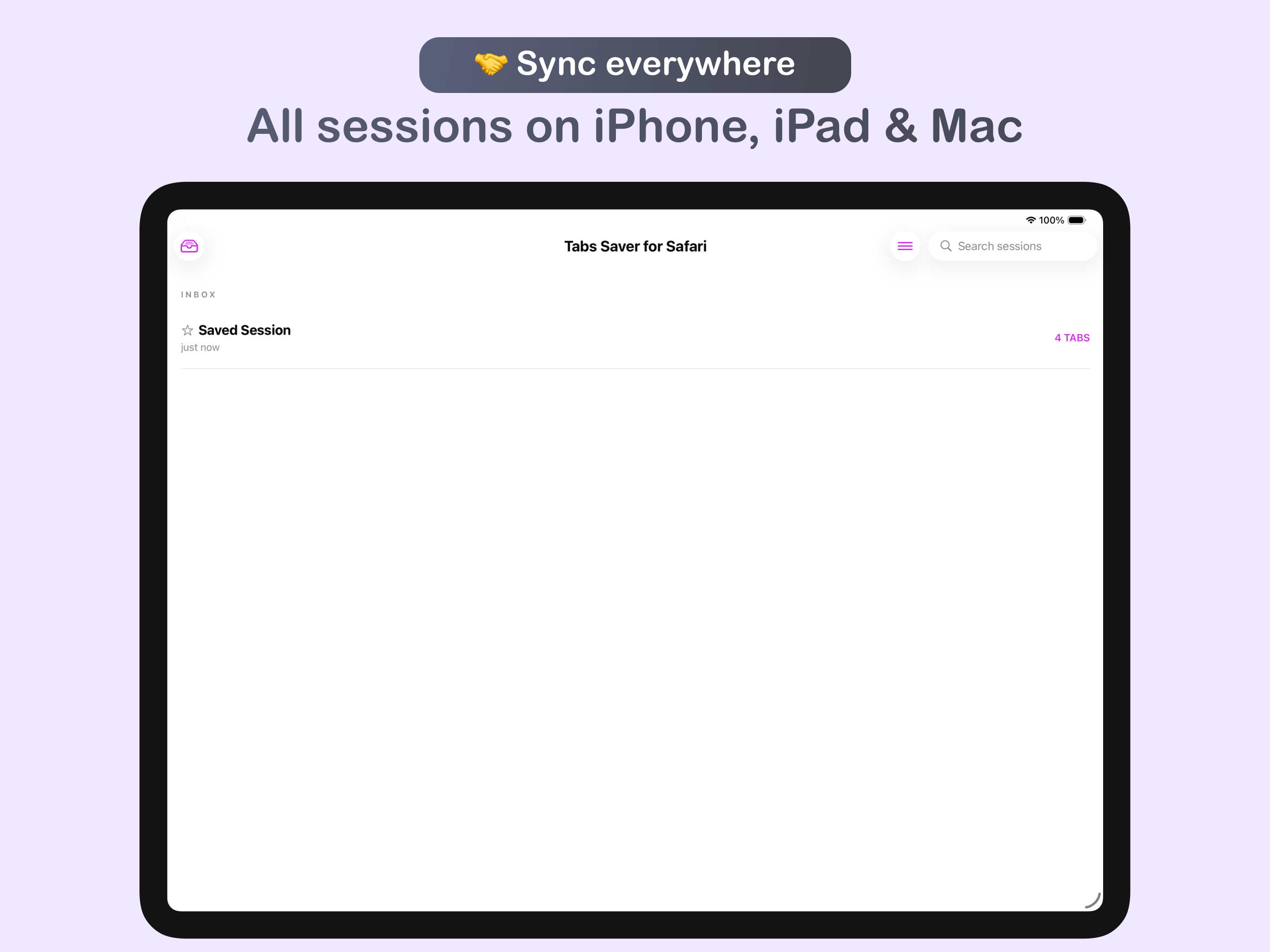 Tabs Saver for Safari