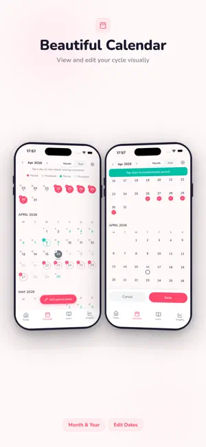 Veil Period & Cycle Tracker screenshot 3