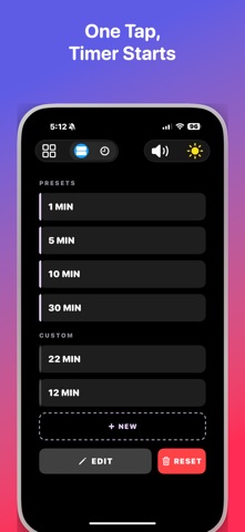 Quick Timer - Tap & Go Screenshot 1 of 5