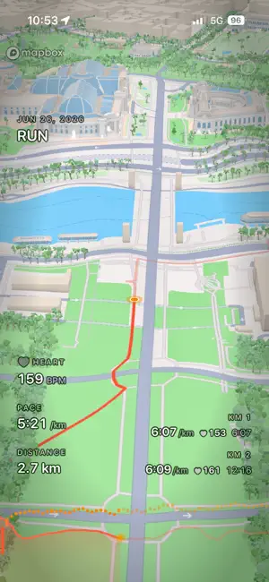 unfold — Workout Replay in 3D screenshot 3