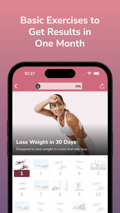 Abs, Butt & Thighs Workout Screenshot