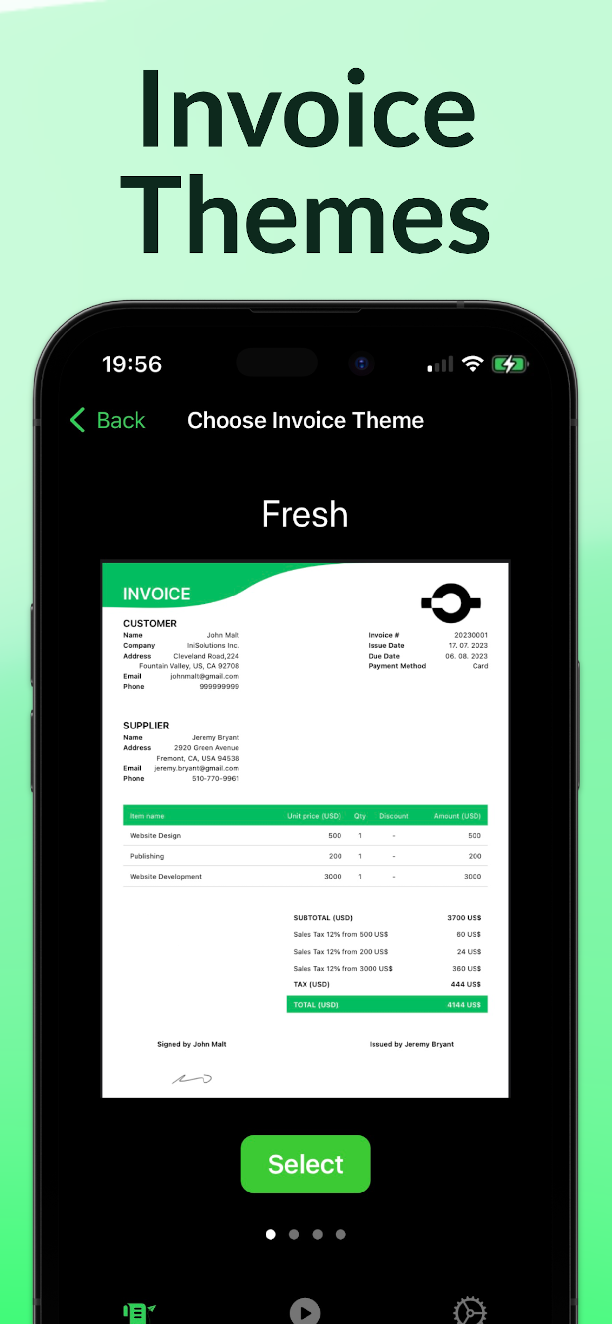 InvCreate - Easy Invoice Maker