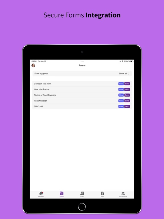 SpecialtyRx Now iPad screenshot 5 - Medical app