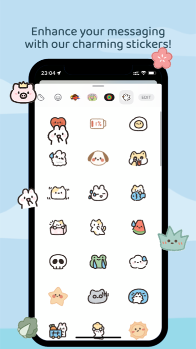 Screenshot #3 pour Cute Life Sticker