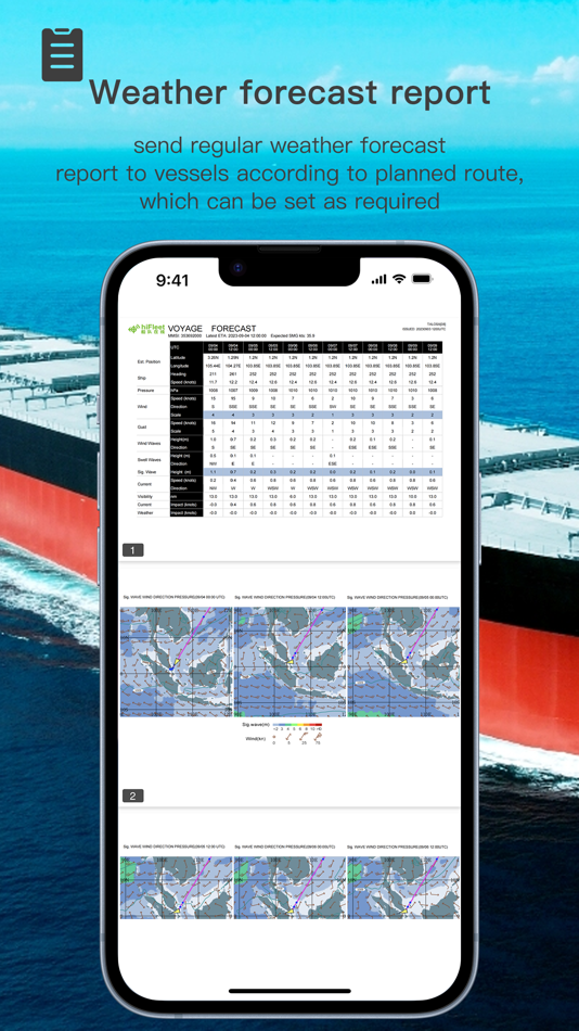 #8. hiFleet (iOS) 由: Shanghai Maili Marine Technology Co., Ltd