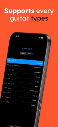 Guitar Tuner: Chromatic iPhone screenshot