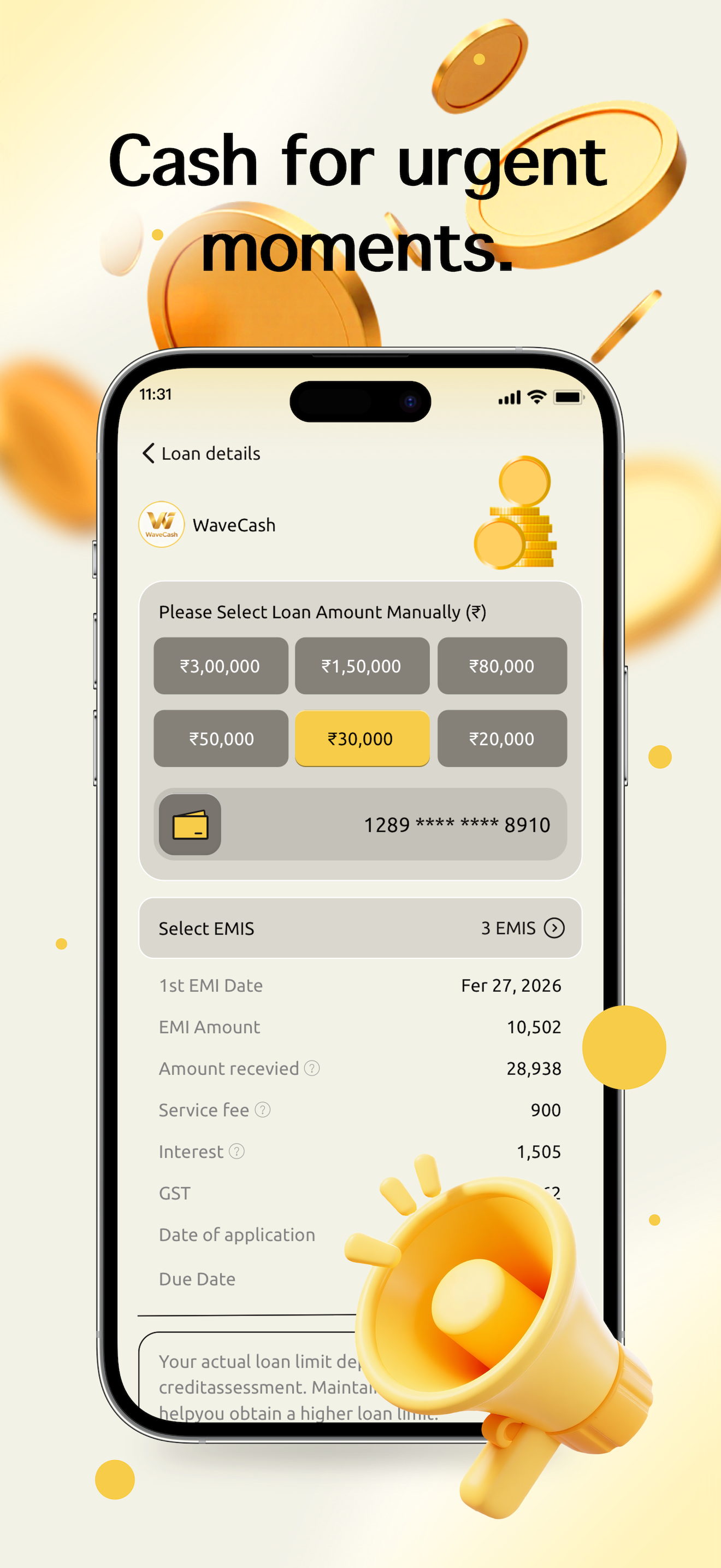 WaveCash-instant loan&loan app