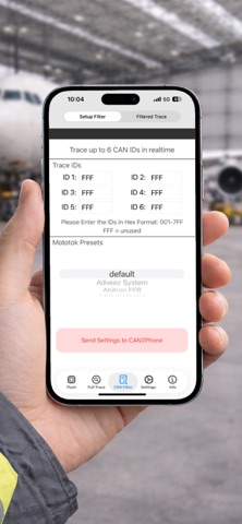 Mototok CANAnalyzer screenshot
