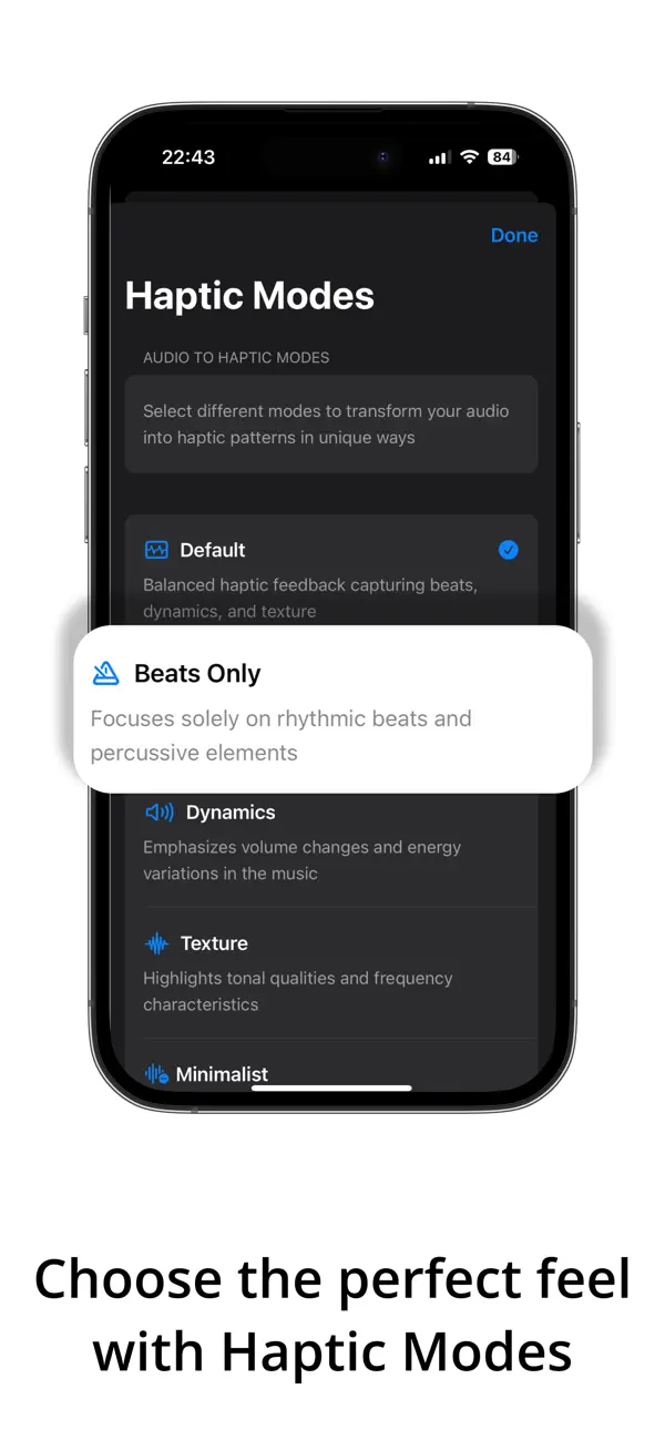 #4. Haptic Pro (iOS) De: Vedprakash Wagh