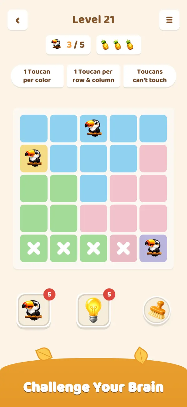 Toucandoku: Logic Puzzle 游戏截图