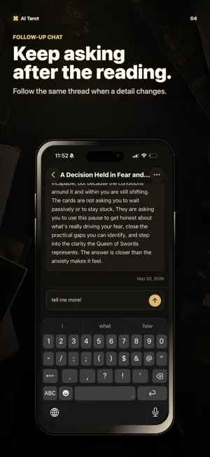 AI Tarot: Reading Chat screenshot 4