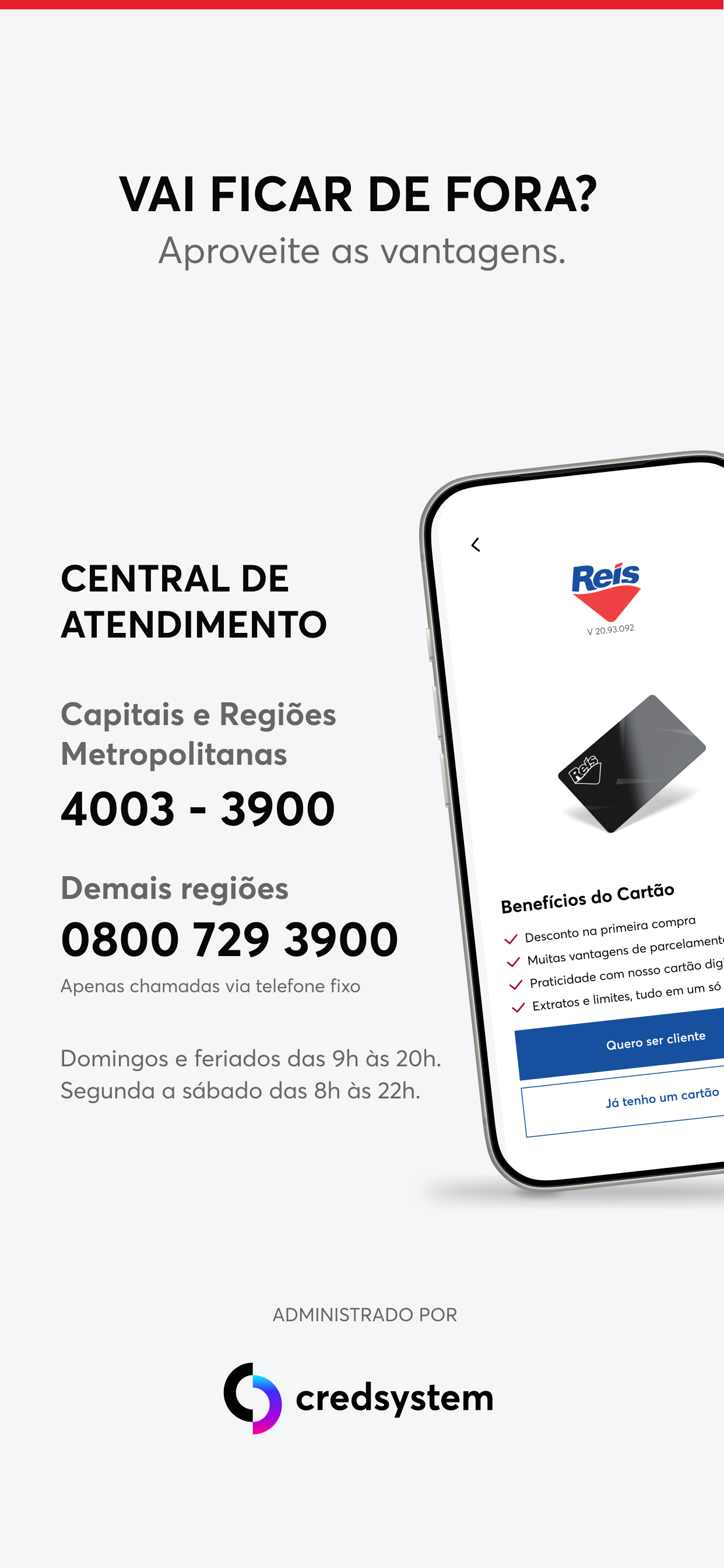Cartão Reis