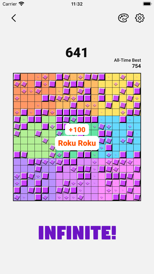 #2. RokuRoku - Block Blast Game (iOS) 由: Mind The App A.S.