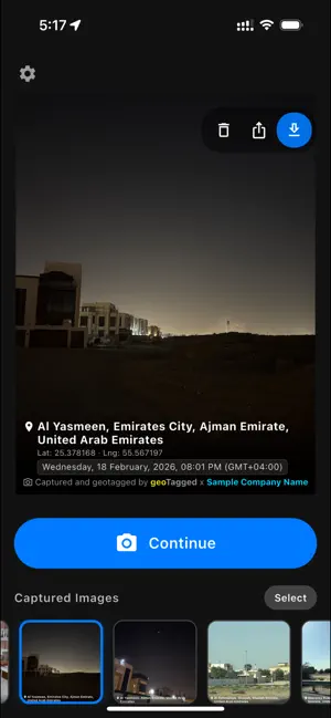 geoTag Cam screenshot 1