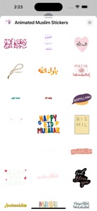 Animated Muslim Stickers screenshot #5 for iPhone