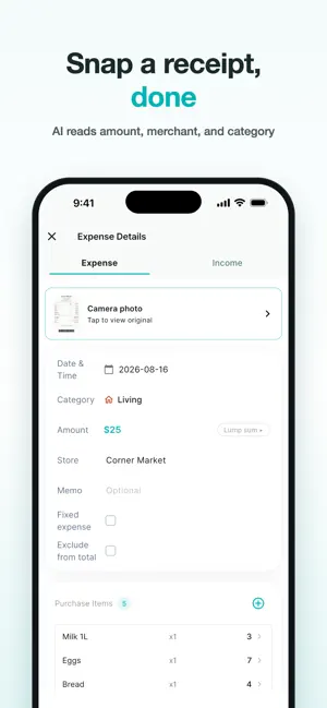 Budget Today: Expense Tracker screenshot 2