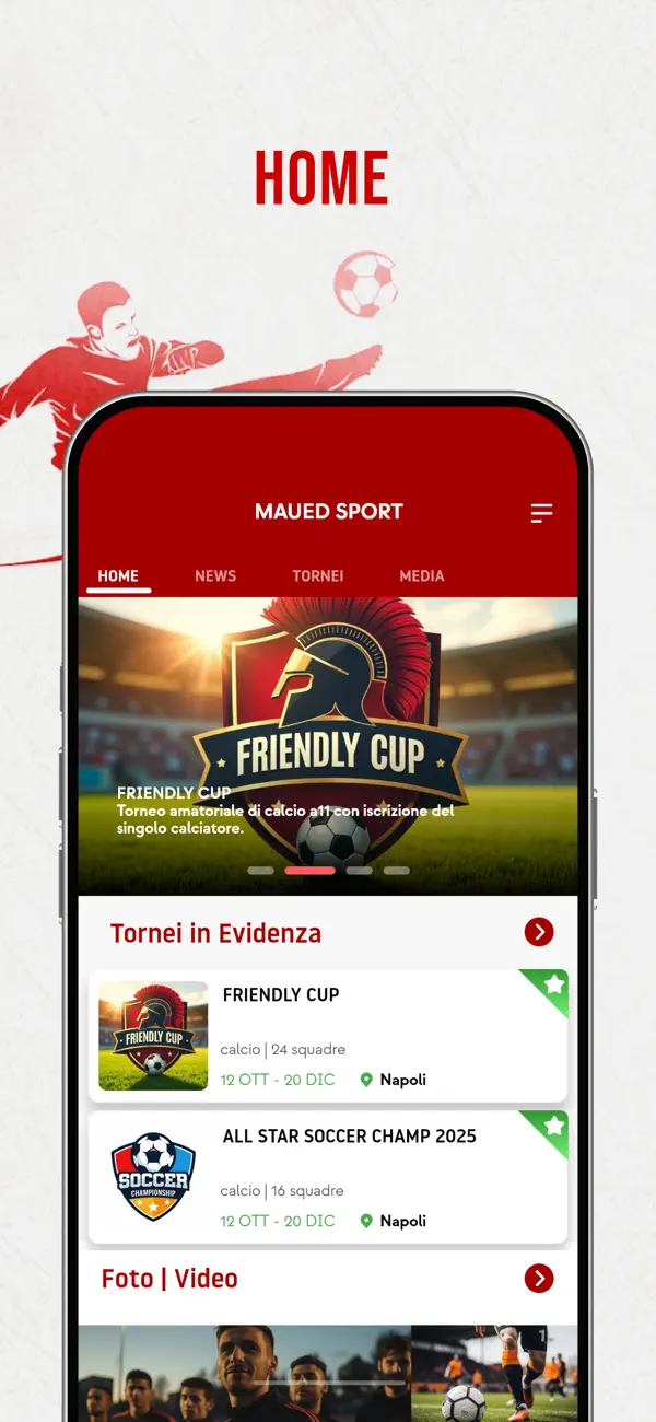 Screenshot #1 pour Maued Sport