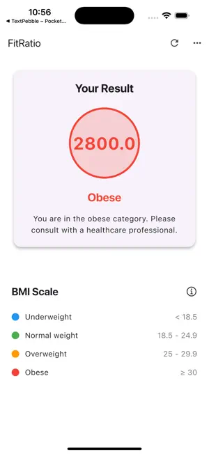 FitRatio BMI & Health Tracker screenshot 3