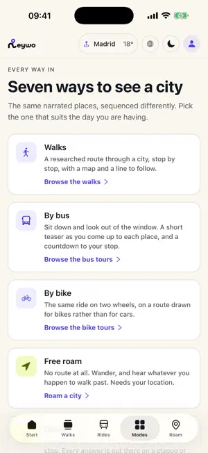 Neywo: Audio Walking Tours screenshot 4