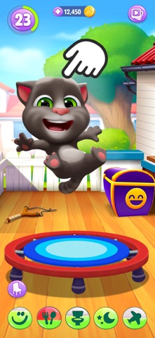 My Talking Tom 2+ iPhone screenshot