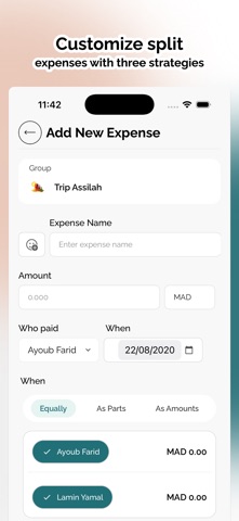 Splify - Track Group Expenses screenshot