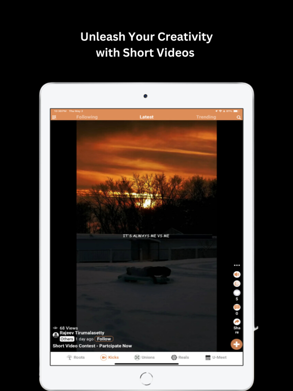 Uynite iPad screenshot 6 - Social Networking app