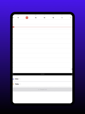 Calendar Planner & To do list iPad screenshot