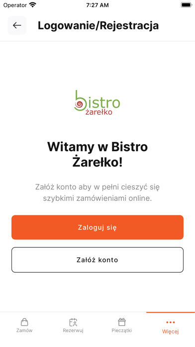 BistroŻarełko Screenshot