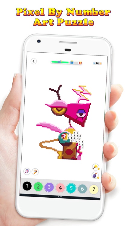 Pixel By Color: Art Puzzle