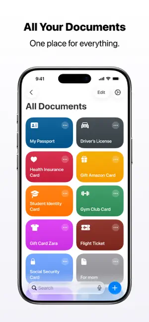Documents & IDs screenshot 1