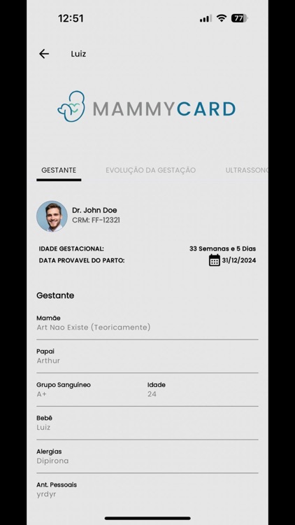 MammyCard - Pacientes screenshot-3