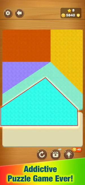 Tangram: Triangle Block Puzzle screenshot 1