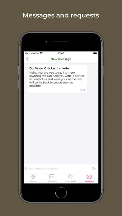 Dorfhotel Glücksschmiede Screenshot