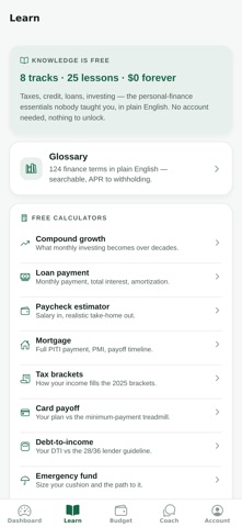 FinanceChauffeur screenshot