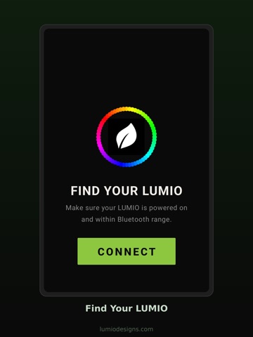LUMIO LED PLANT iPad screenshot