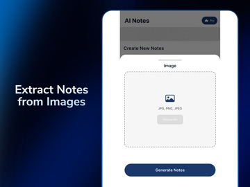 Meeting Notes : AI Note Taker iPad screenshot