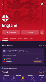 UEFA EURO & Nations League screenshot