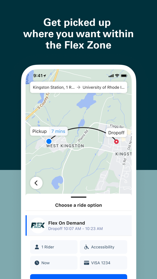 #2. RIPTA Flex On Demand (iOS) Podle: Spare Labs Inc.