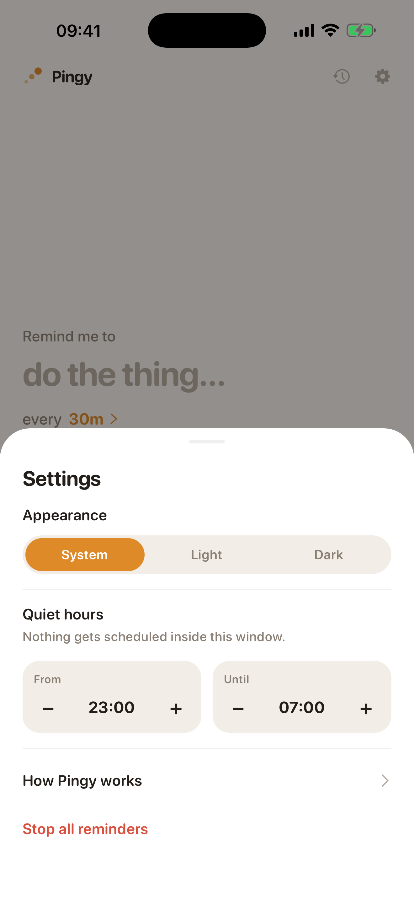 Pingy - The Reminder Tool screenshot 7