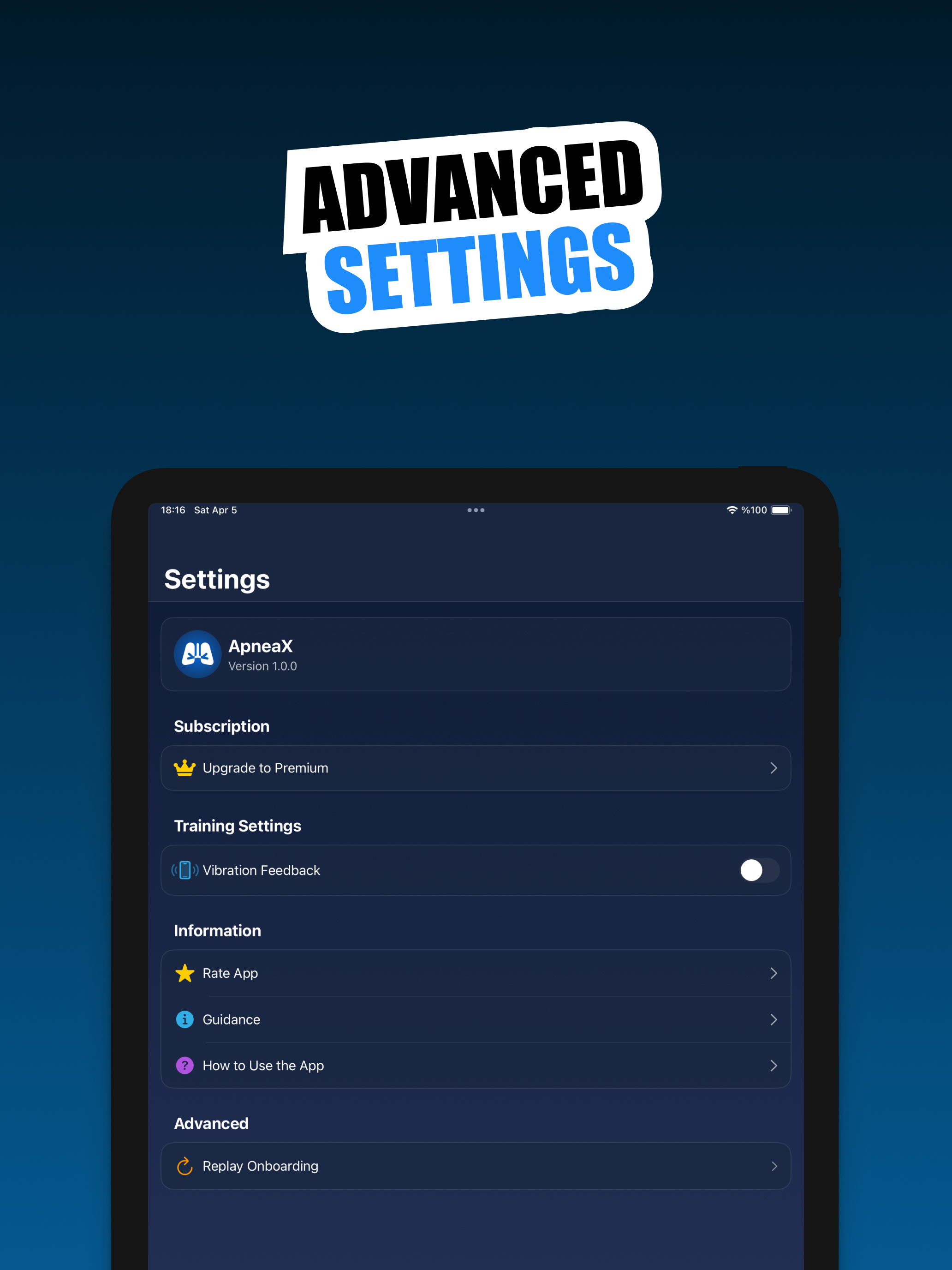 Stamina Apnea Trainer: ApneaX screenshot 18