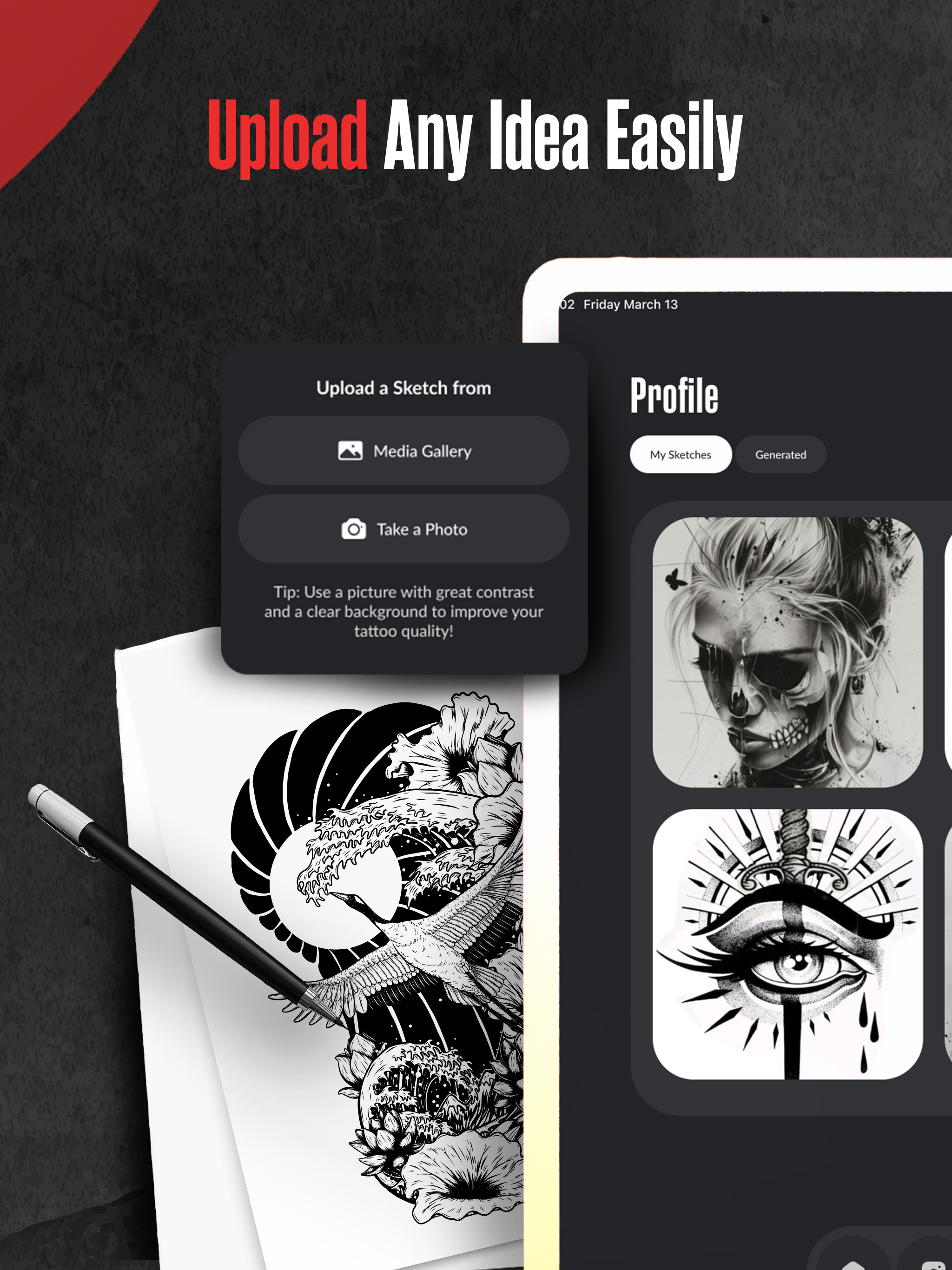 Tattoo Maker: Ink Design Art screenshot 12