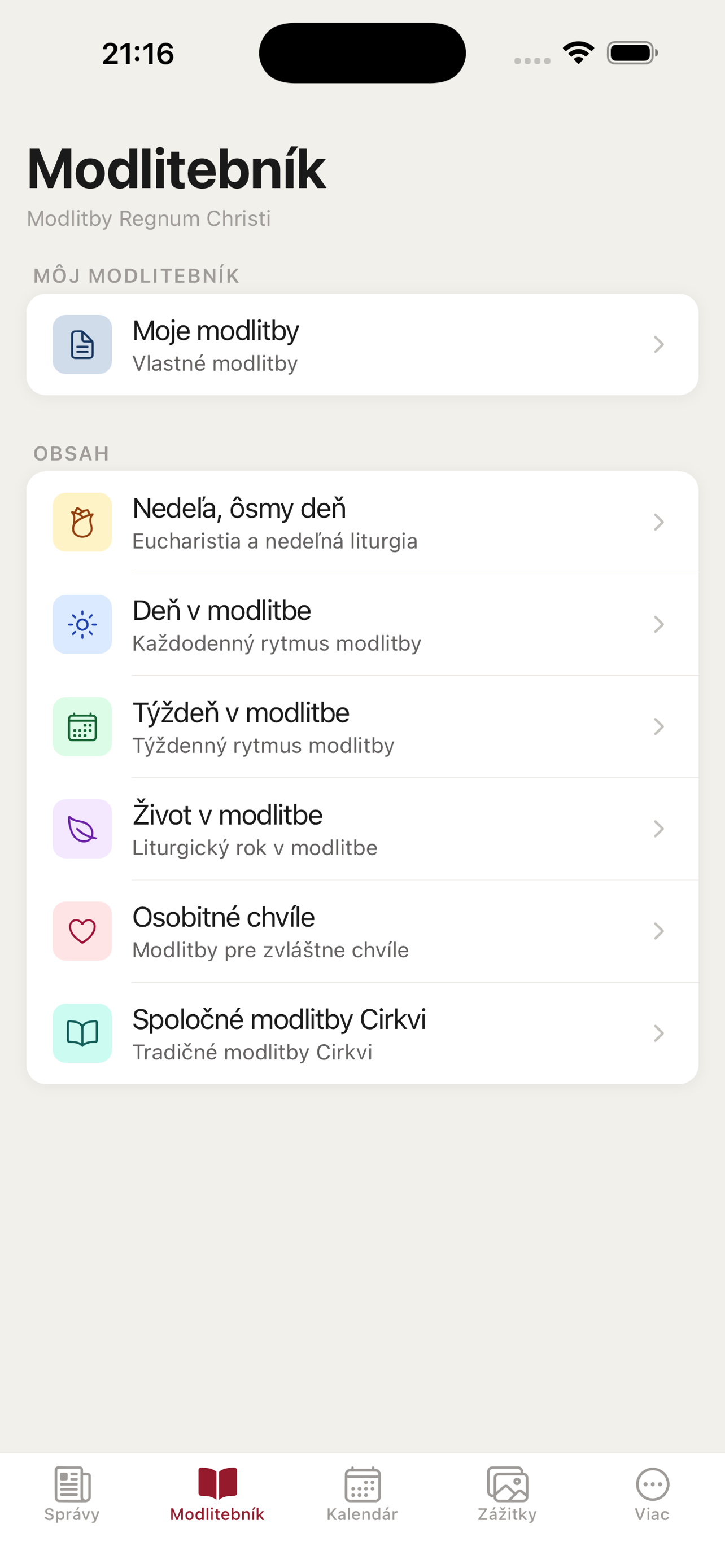 Regnum Christi Slovensko screenshot 4