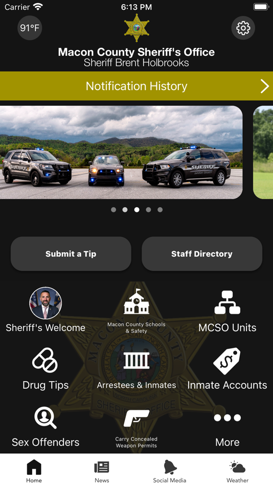 #1. Macon County Sheriffs Office (iOS) Podle: Macon County